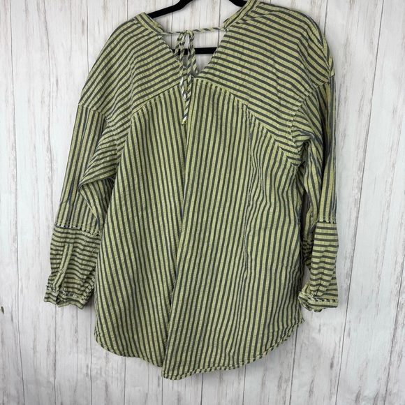 Free People We the Free oversized striped button down - Picture 6 of 6